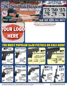 Smith & Wesson Direct Mail Flyer mock-up