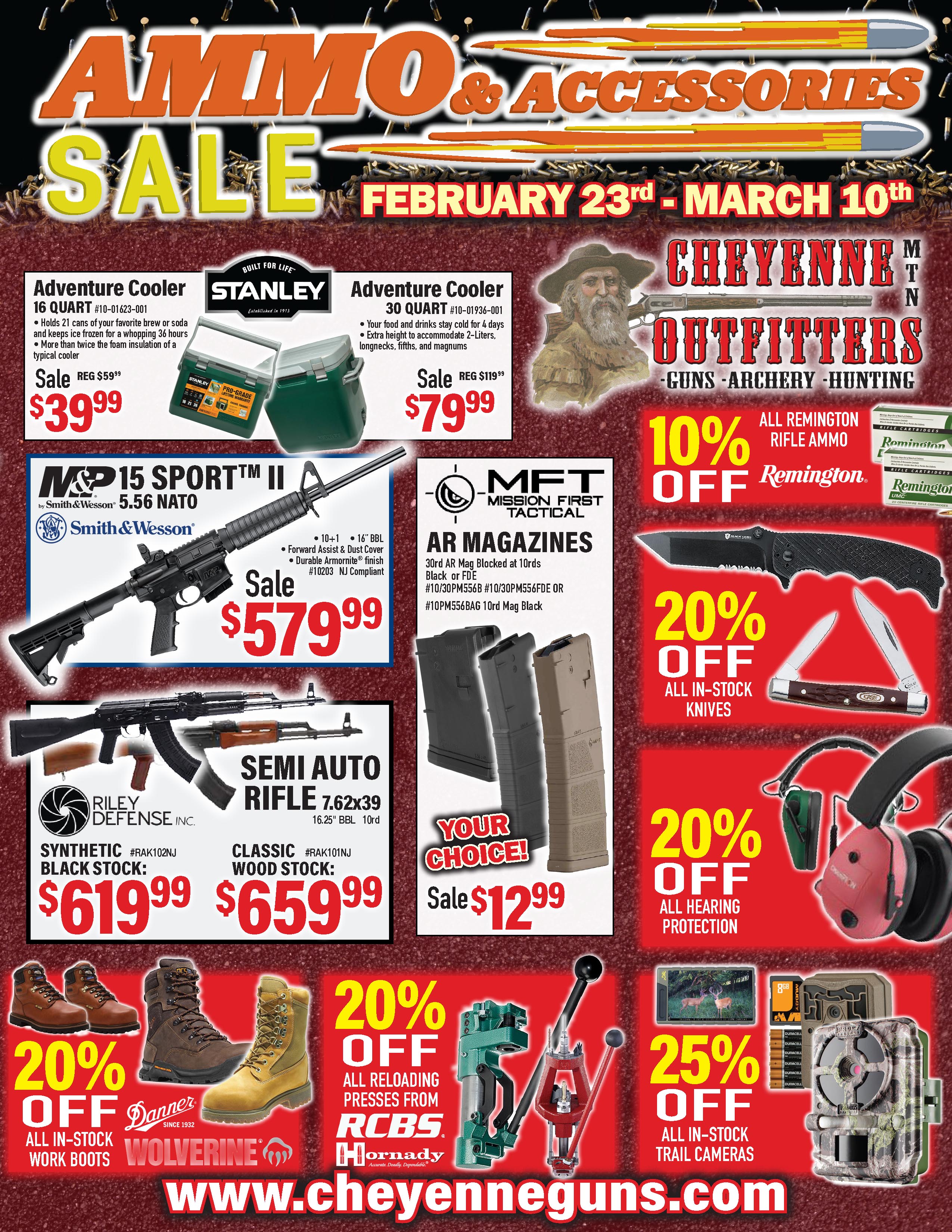 FULLCOVER CMO Ammo Sale In-Store 11×17 2-2019 - Outdoor ...
